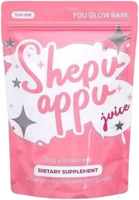 You Glow Babe SHEPU APPU Juice Powder Mix – 10 Sachets x 15g Each