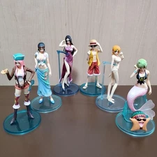 One Piece Figure Set Luffy Nami Robin Bonney Hancock Keimi Collectible Anime