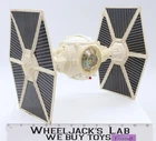 Imperial Tie Fighter WHITE 100% Complete Star Wars 1978 Vintage Kenner Vehicle