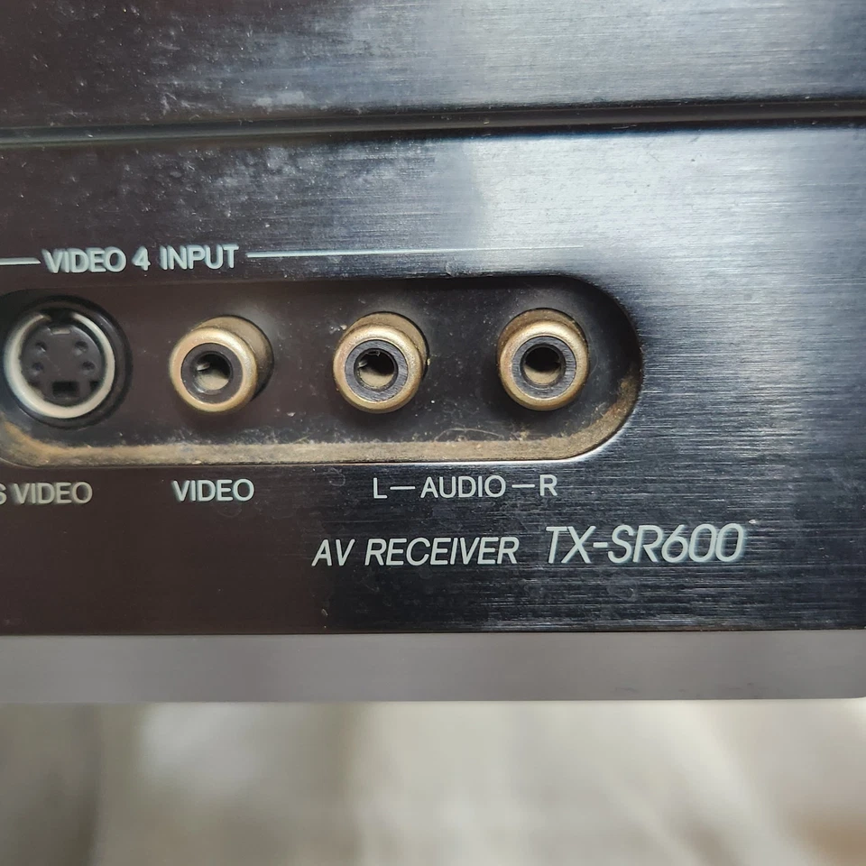 Onkyo AV Receiver TX-SR600 3 Video 2 Component Cd Dvd Tape Tuner VCR TESTED OKAY - Image 2 of 4