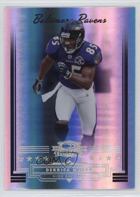 2006 Donruss Threads Century Proof Silver 62/100 Derrick Mason #134 b8h