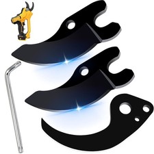 2Pcs N920015 & 1Pcs Na044629 Cordless Pruning Shears Replacement Blades Compatib