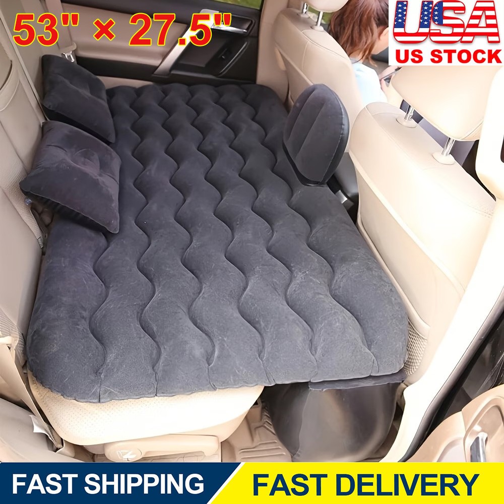 Car Air Mattress Inflatable SUV Truck Camping Mattress for B