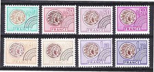 FRANCE PREOBLITERE N° 138 145 ** MNH neufs sans charnière,TB