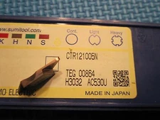 New Sumitomo CTR121005N AC530U (Box of 5 Inserts) 1mm Wide