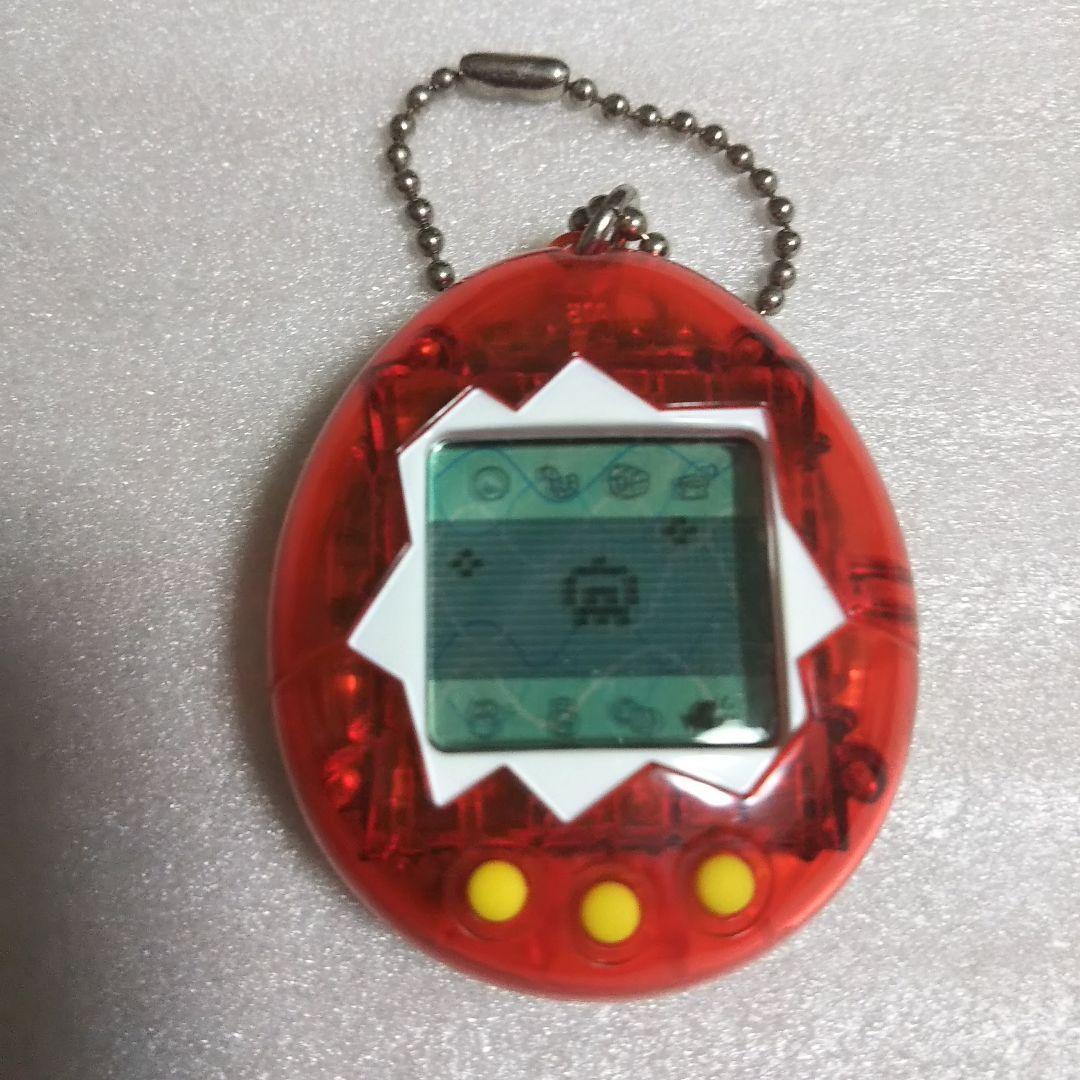 Tamagotchi Ocean Version Clear Red Color Found at Sea BANDAI Umi