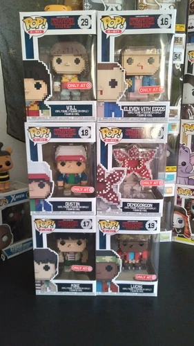 8 Bit Stranger Things Funko Pop! Lot #16 #29 #18 #20 #17 #19 - Target Exclusives