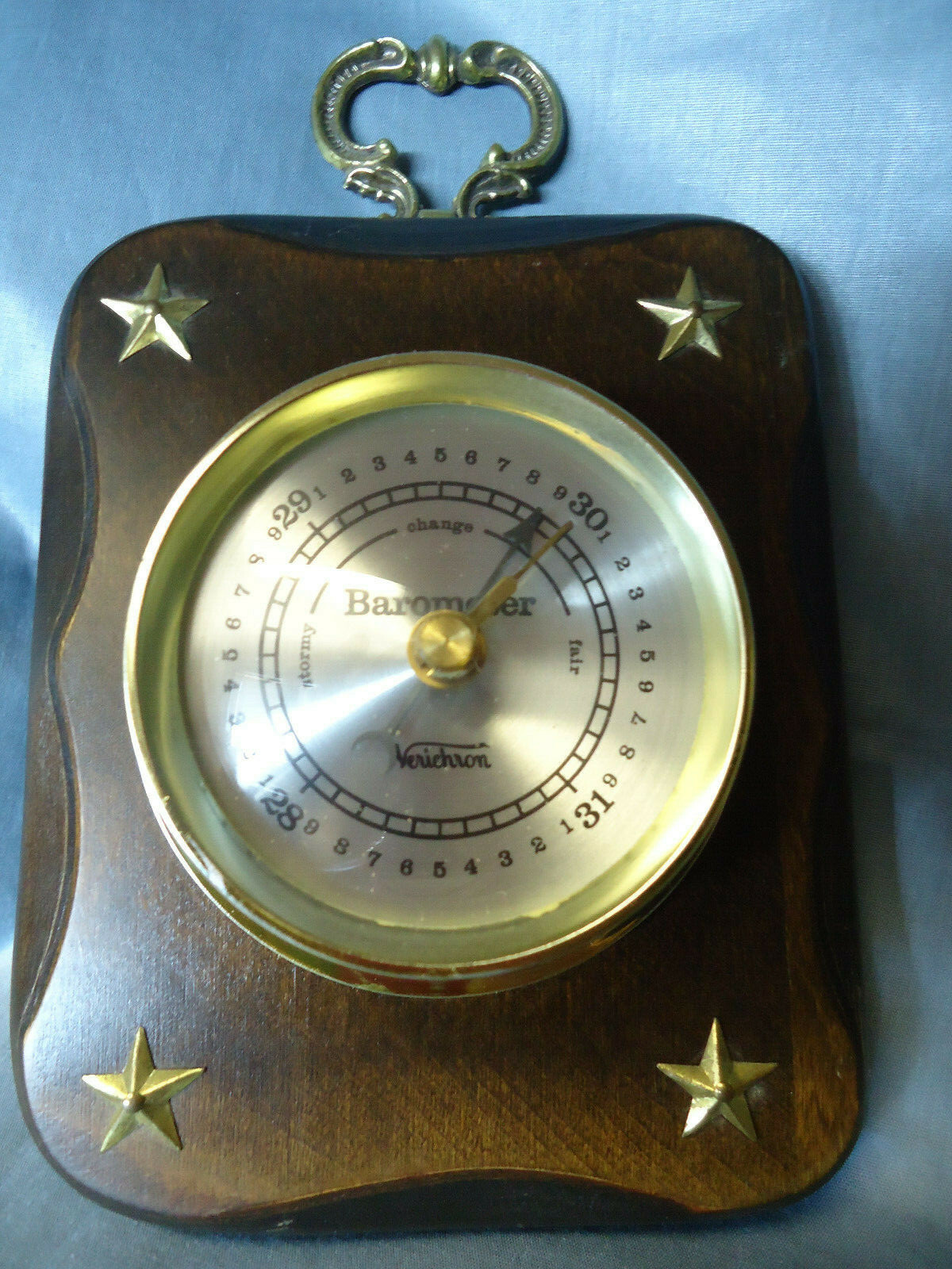 Vintage Verichron Barometer Wall Decor, Harris & Mallow Prod. Mod V13