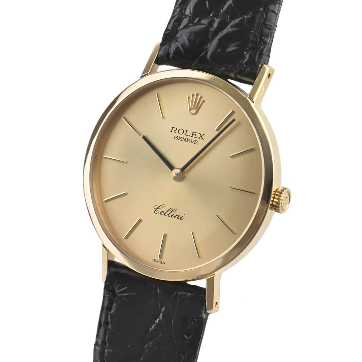 rolex 3810 cellini cal.1600 社外リューズ k18 Rolex Cellini Ladies