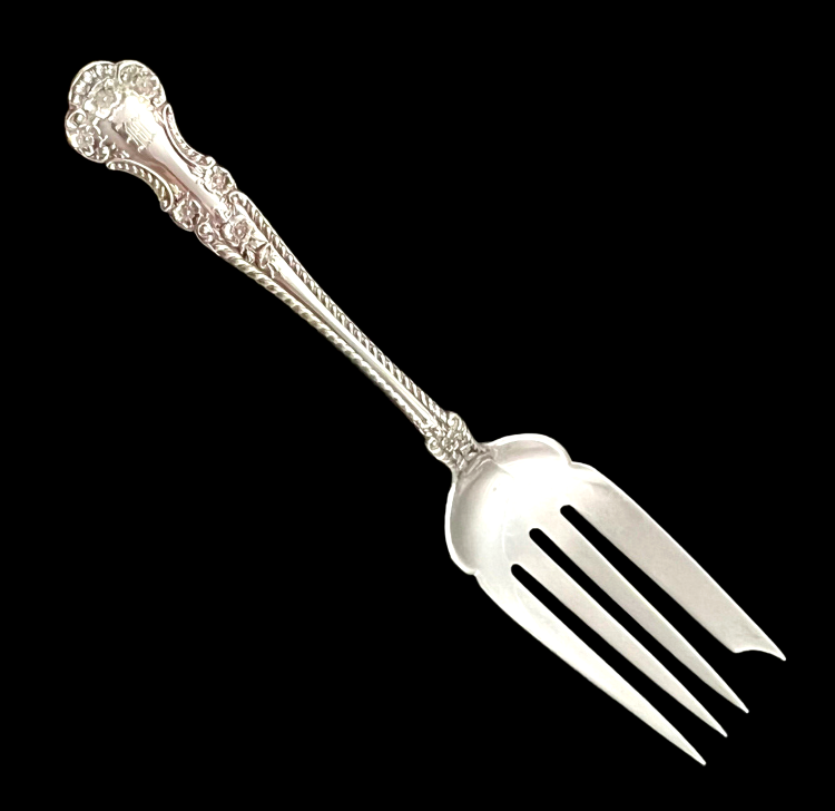 CAMBRIDGE Cold Meat Fork Server Sterling Silver by GORHAM 6 3/8