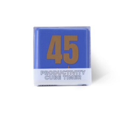 Vivitar Productivity Cube Timer Block - Blue - 4 Time Settings/Alarm ...
