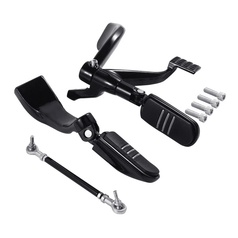 Mid-Controls Shifter Lever Foot Pegs Kit Fit For Harley Sportster 883 1200 04-13 - Image 3 of 4