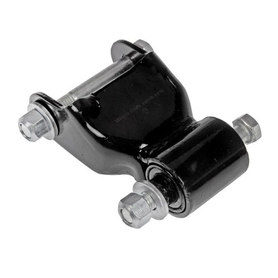 Grillete de resorte de hoja trasero Dorman 2 piezas para 04-15 Chevy Express 3500 Foto 2 de 4