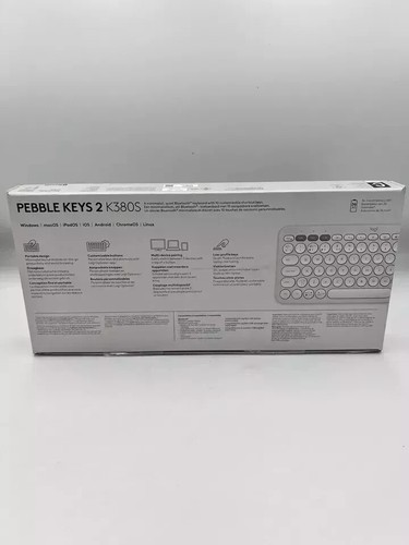 Logitech Pebble Keys 2 K380s Multi Device Portable Keyboard BNIB - Picture 2 of 2