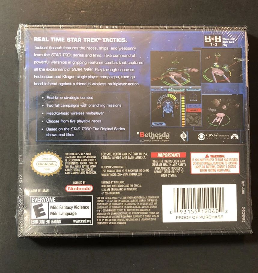 Star Trek [ Tactical Assault ] (DS) NEW - Image 2 of 4