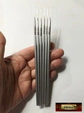 M00966 MOREZMORE 6 Mini Fine Point Tip Detail Brush Model Miniature Painting