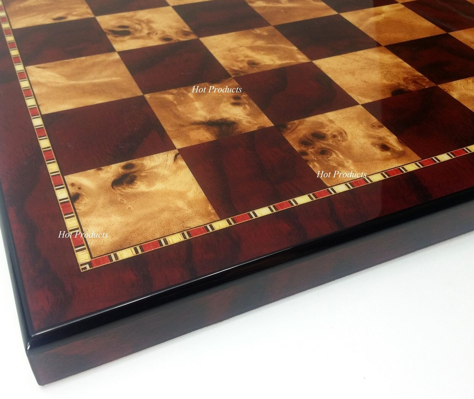 Trademark Games Modern Chess Set - Acrylic Chess Board with 32