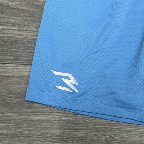 Nike 3BRAND by Russell Wilson Shorts Youth M 10-12 Blue Gym Athletic Elastic - Picture 2 of 11
