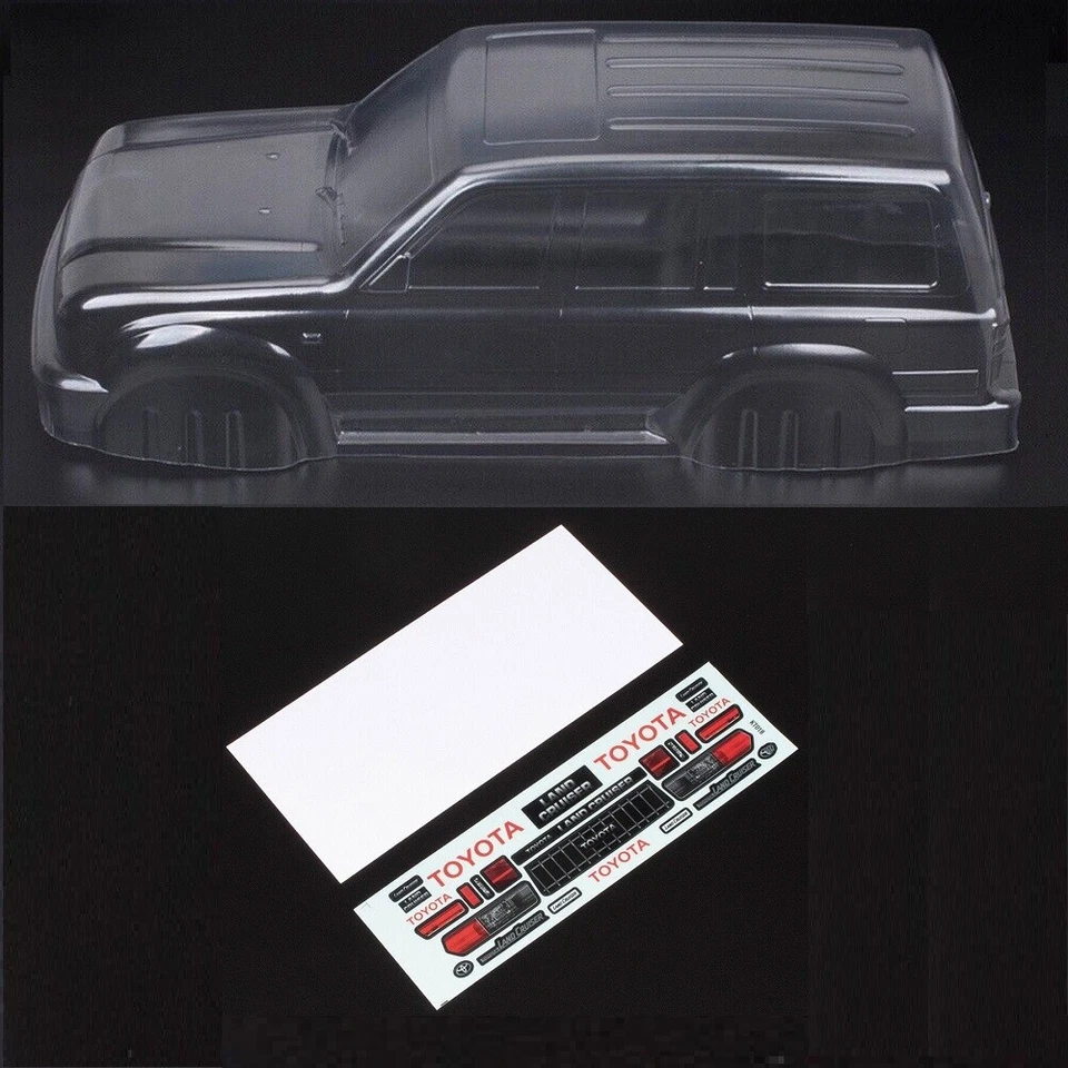 LC80 RC Shell Body PC Shell Body for 1/10 SCX10 TRX4 313mm Wheelbase Car DIY - Image 2 of 4