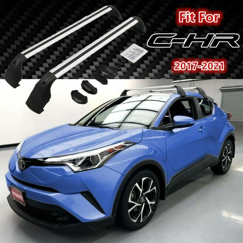 Convient pour Toyota CHR CH-R 2017-2021 porte-toit barre transversale style  d'or