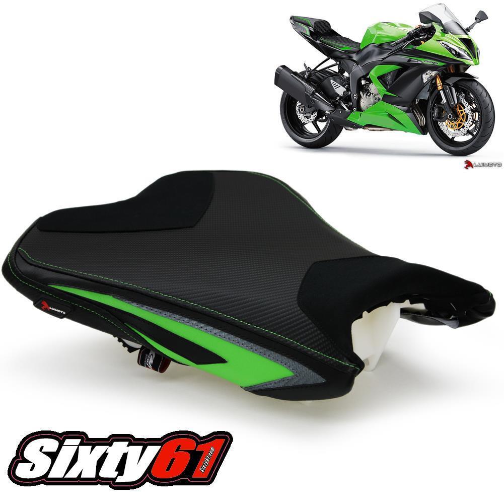 Kawasaki ZX6R Seat Cover 2013-2016 2017 2018 Luimoto Front Kawasaki ZX6R Seat Cover 2013-2016 2017 2018 Luimoto Front