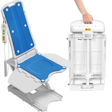 2-in-1 Electric Chair Lift 20" Lift Elderly off Floor 300 LBS Seniors Patient