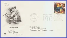 USA4 #3190o ADDR PCS ARTCRAFT FDC   1980s Hip-Hop Culture