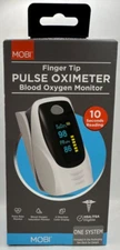 🩺 Finger Tip Pulse Oximeter - Blood Oxygen Monitor - by Mobi - Complete in Box