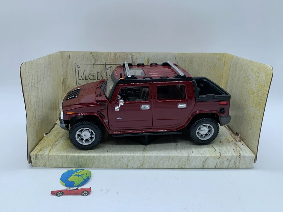 Maisto Hummer H2 Sut Concept, modello in scala 1:24-1:25, (2648) , vintage - Immagine 2 di 4