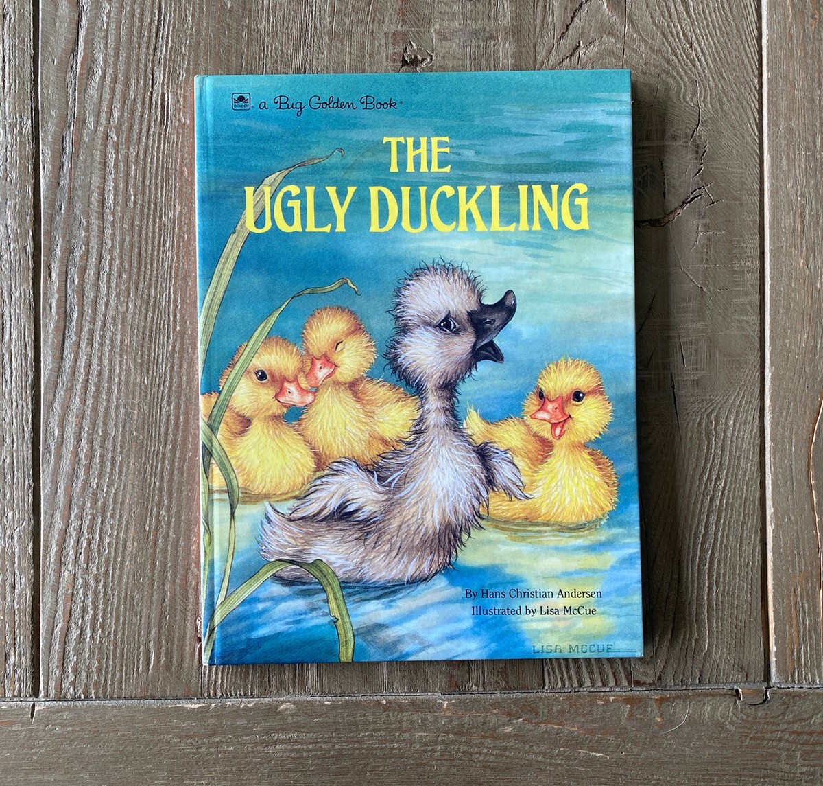 Vtg THE UGLY DUCKLING Hans Christian Andersen & Lisa McCue 1989