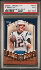 2020 Panini Legacy #LLTB  TOM BRADY LASTING LEGACIES BLUE /50 ONLY PSA 9 or 10!