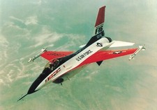 Postcard Military Aircraft General Dynamics F-16A Fighting Falcon C277