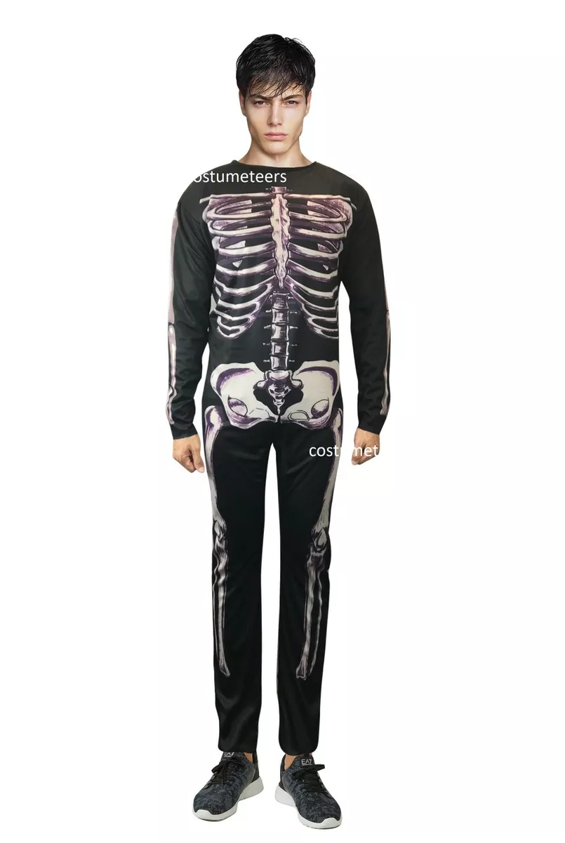  Halloween Costume Funny Skeleton Tuxedo T-Shirt : Clothing,  Shoes & Jewelry