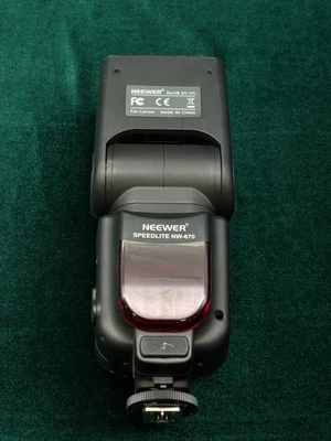 Neewer Speedlite NW-670 Flash/ Fonctionne - Photo 1/4