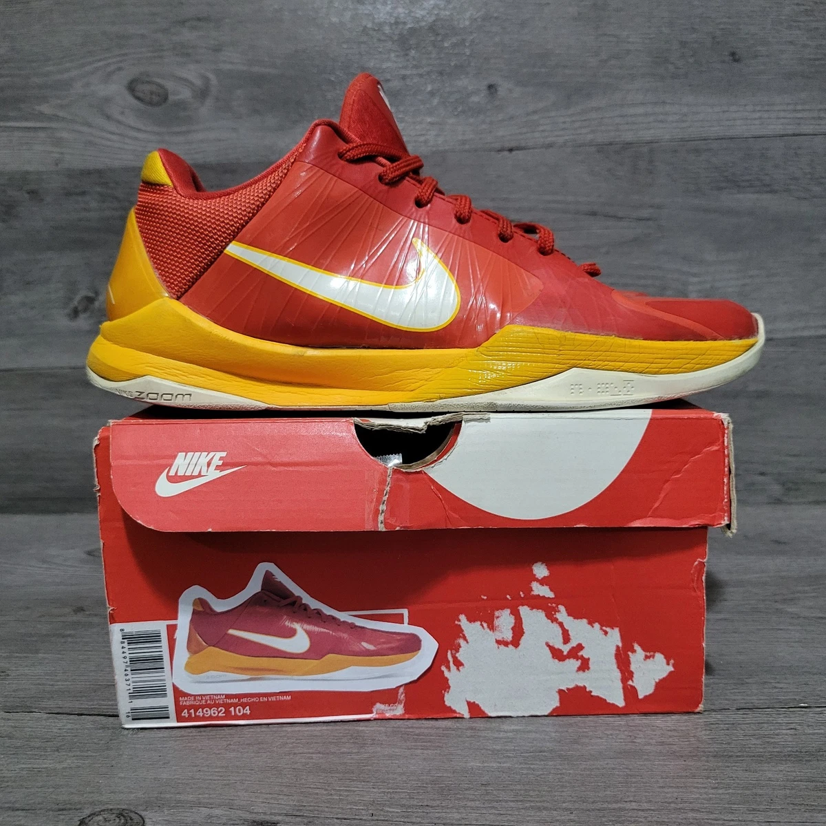 Nike Zoom Kobe 5 China - огромный выбор по лучшим ценам | eBay
