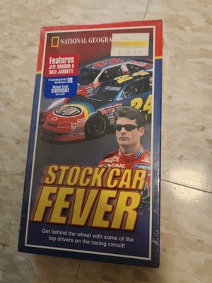 JEFF GORDON National Geo Stock Car Fever VHS 1999 30 Minutes Collectible sealed
