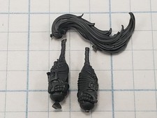 Warhammer 30k Legio Custodes Bits Custodian Guard Helmet Heads w Plume 108