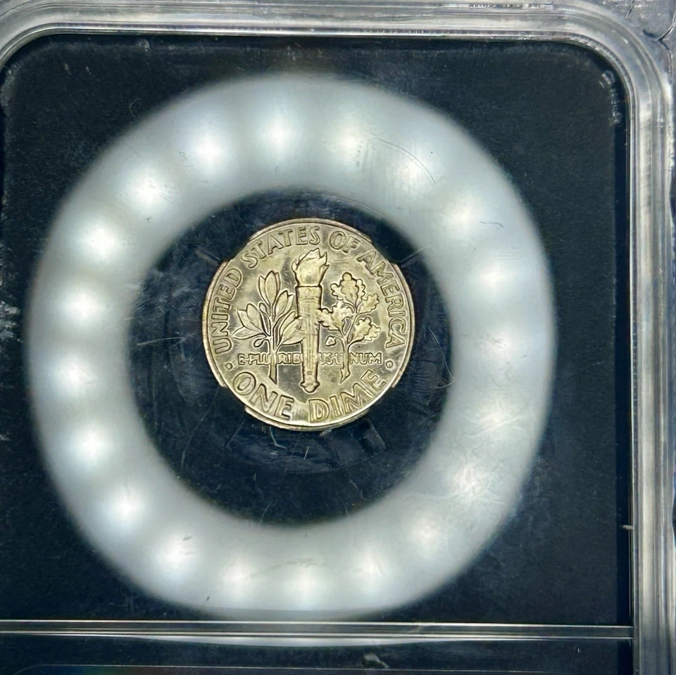 1983-D Roosevelt Dime 10c NGC MS67 Original Bag Fragment BU DDO DDR Brilliant - Image 2 of 4