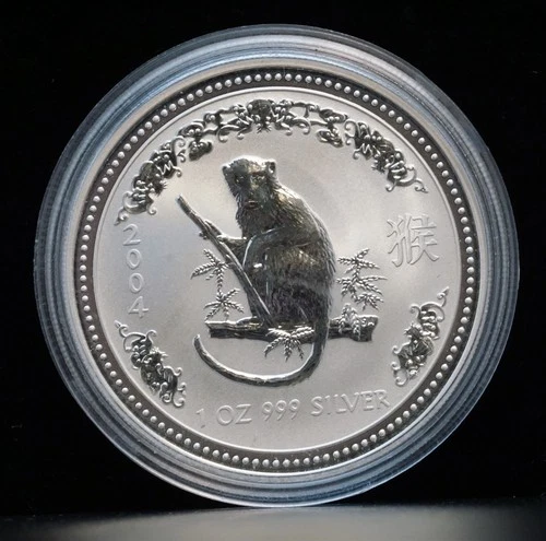 2004 Australian Silver Lunar 1 oz — photo from another recent sale