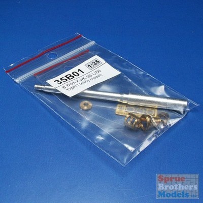 RBM35B001 1:35 RB Model Gun Barrel - 8.8cm KwK 36 L/56 for Tiger I Early