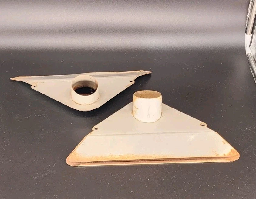 Par de cajas de ventilación International Harvester Scout 80 calentador tablero descongelador - GC Foto 2 de 4