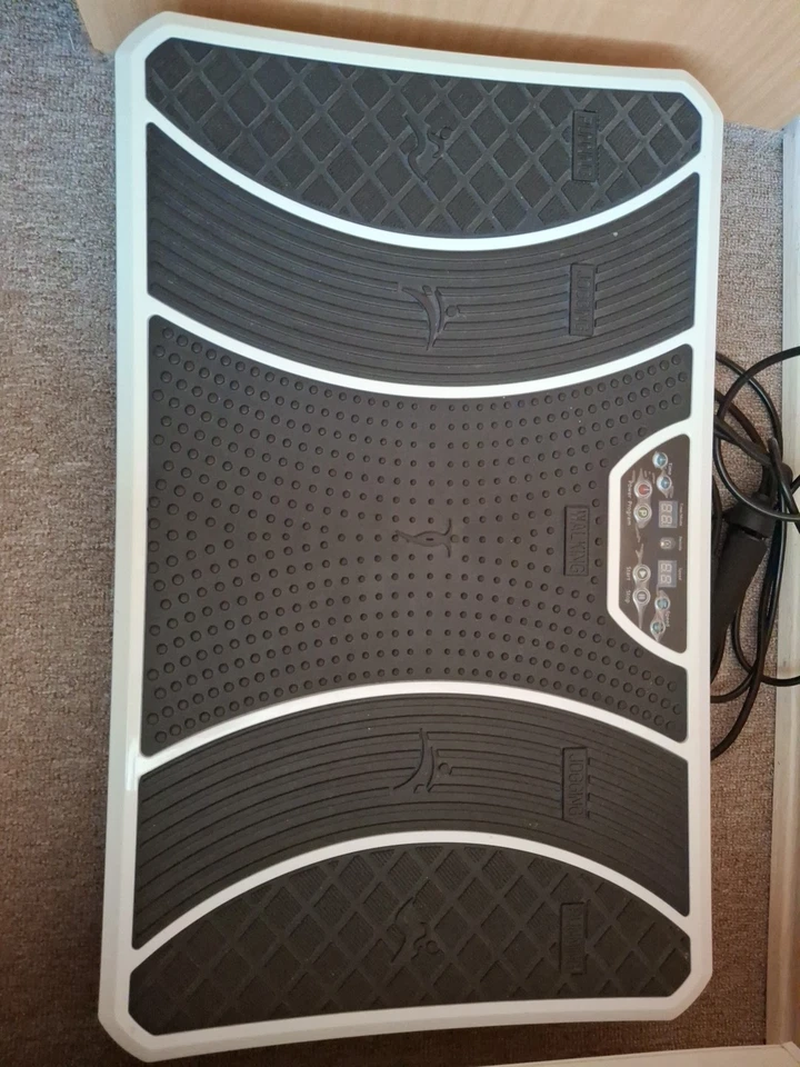 Neuwertige Vibrationstrainer Hometrainer,Trainingsgerät mit Expanderbänder - Bild 2 von 4