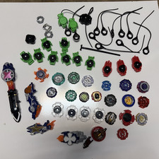 Assorted Lot of Beyblade , Launchers  Parts 56pcs
