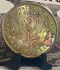 1886 P Morgan  Dollar UNCIRCULATED Monster Toning Overse And Reverse -4