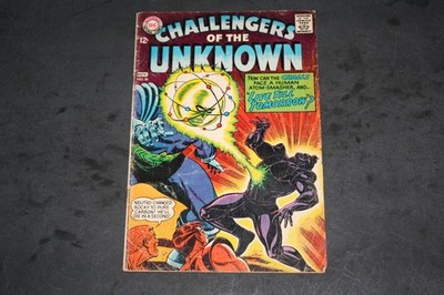 Challengers Of The Unknown #58 - US DC (Detective Comics) 1967 - Bob Brown Art!