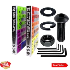 Machine Screw Assortment Kit Assorted Screws 304 Stainless Steel and Nut Set ...