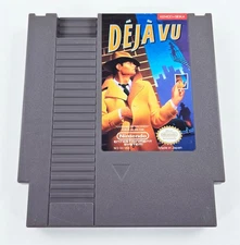 DEJA VU 1990 Authentic Nintendo NES Clean Pins Tested