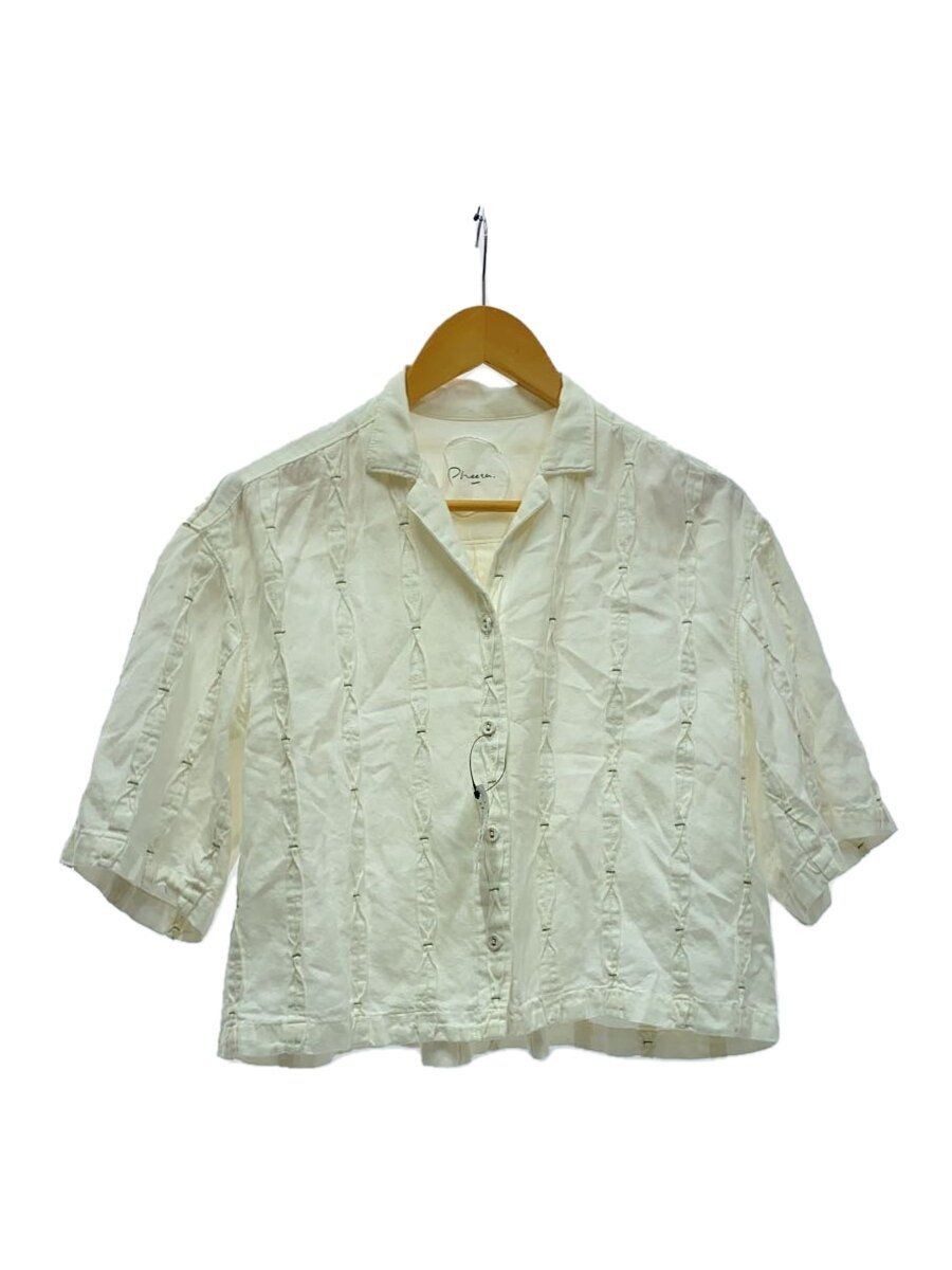 ALTRA Camicia manica corta UNITED ARROWS altre 23SS Marguerite cotone WHT usata