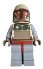 LEGO Star Wars Boba Fett Minifigure Alarm Clock Digital Display Plastic Ages 6+