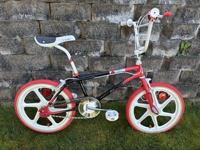 Rare Vintage 1987 Asahi Eliminator Freestyle BMX 20” Red & Black